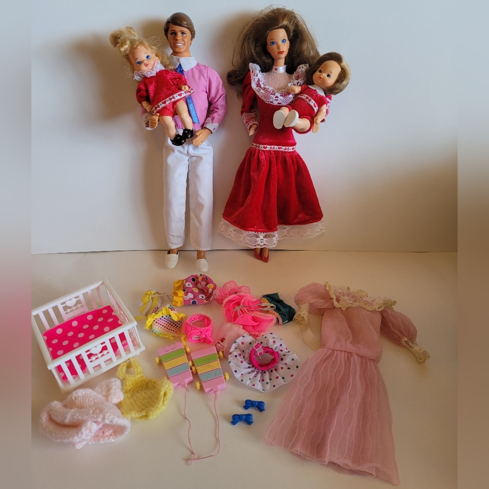 The Heart Family Doll Collection Vintage Mattel 1980s